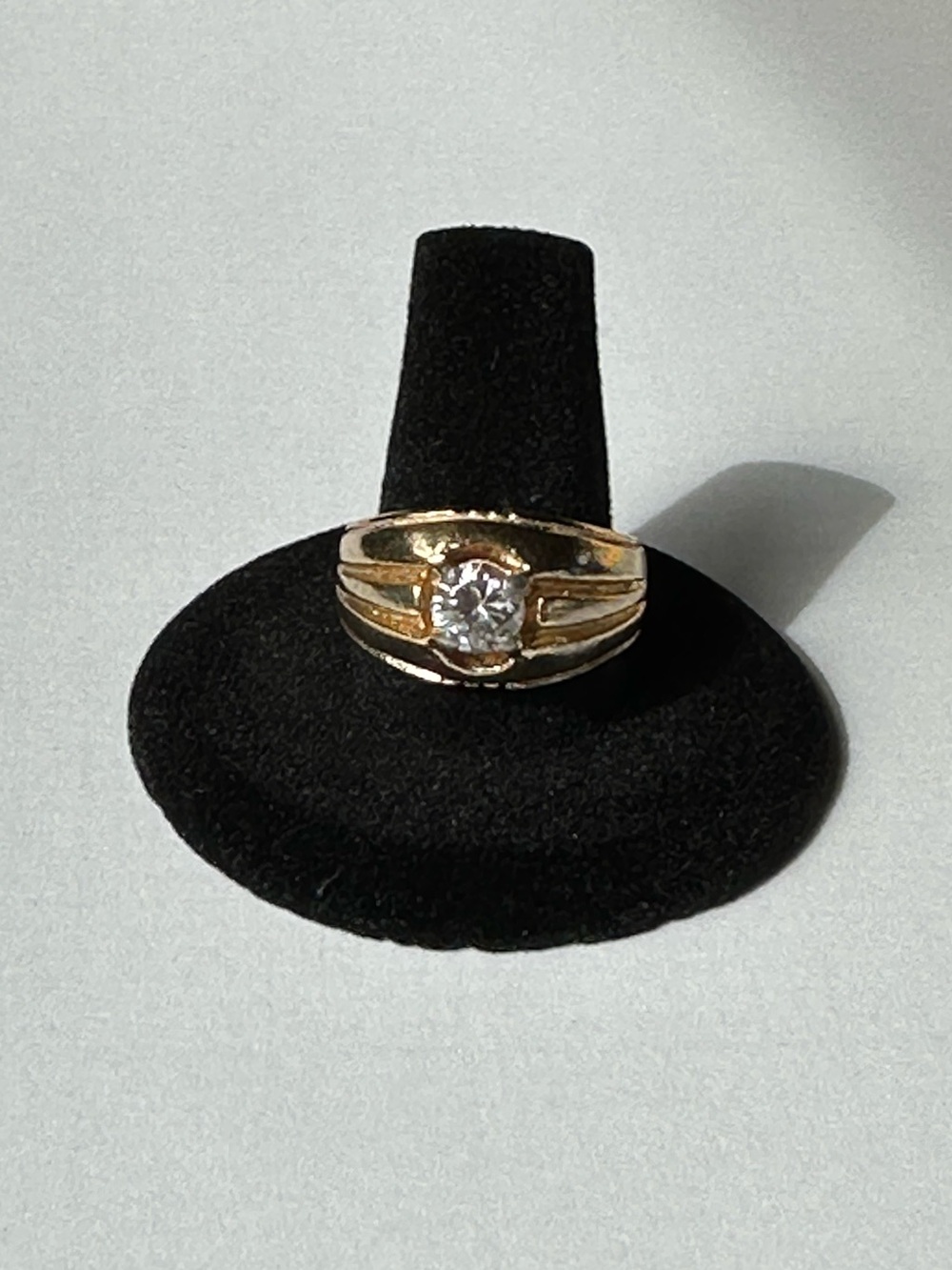 Men’s Gold Electroplated Ring